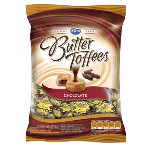 Bala Butter Toffees Chocolate 100g 8108558 - Arcor