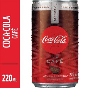 Coca-Cola Plus Café Espresso Lata 220ml 56287 - Coca-Cola