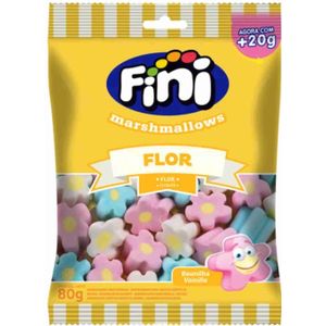 Marshmallow Flor 80g 6601 - Fini