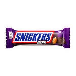 Chocolate Recheado Caramelo e Amendoim Dark 42g - Snickers