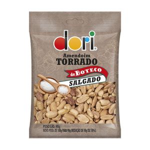 Amendoim Torra Boteco Lascas Alho 90g 9011615 - Dori Alimentos