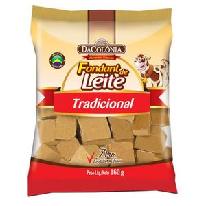 Fondant de Leite Tradicional 160g 2272 - Dacolonia
