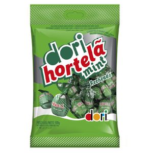 Bala Hortelã Mint Recheada 100g 9012122 - Dori Alimentos