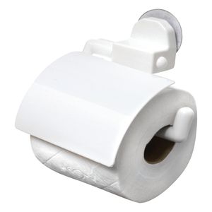 Porta Papel Higiênico com Tampa Branco - Daivak
