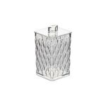 Porta_Algodão_E_Cotonete_Glamour_Plástico_Cristal_285ml_-_Plasútil