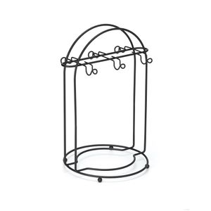 Suporte Para Xícaras de Chá Aço Black 26,5x16x18,7cm 2464 - Arthi