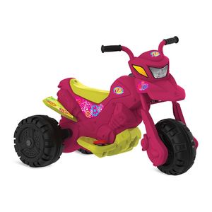 Moto Xt3 Fashion Rosa Elétrica 6v - Bandeirante