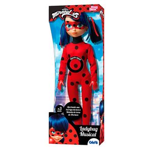 Boneca Miraculous Ladybug Musical 45cm - Novabrink