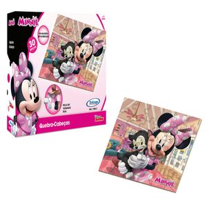 Quebra-cabeça Minnie Disney 30 Peças 18643 - Xalingo