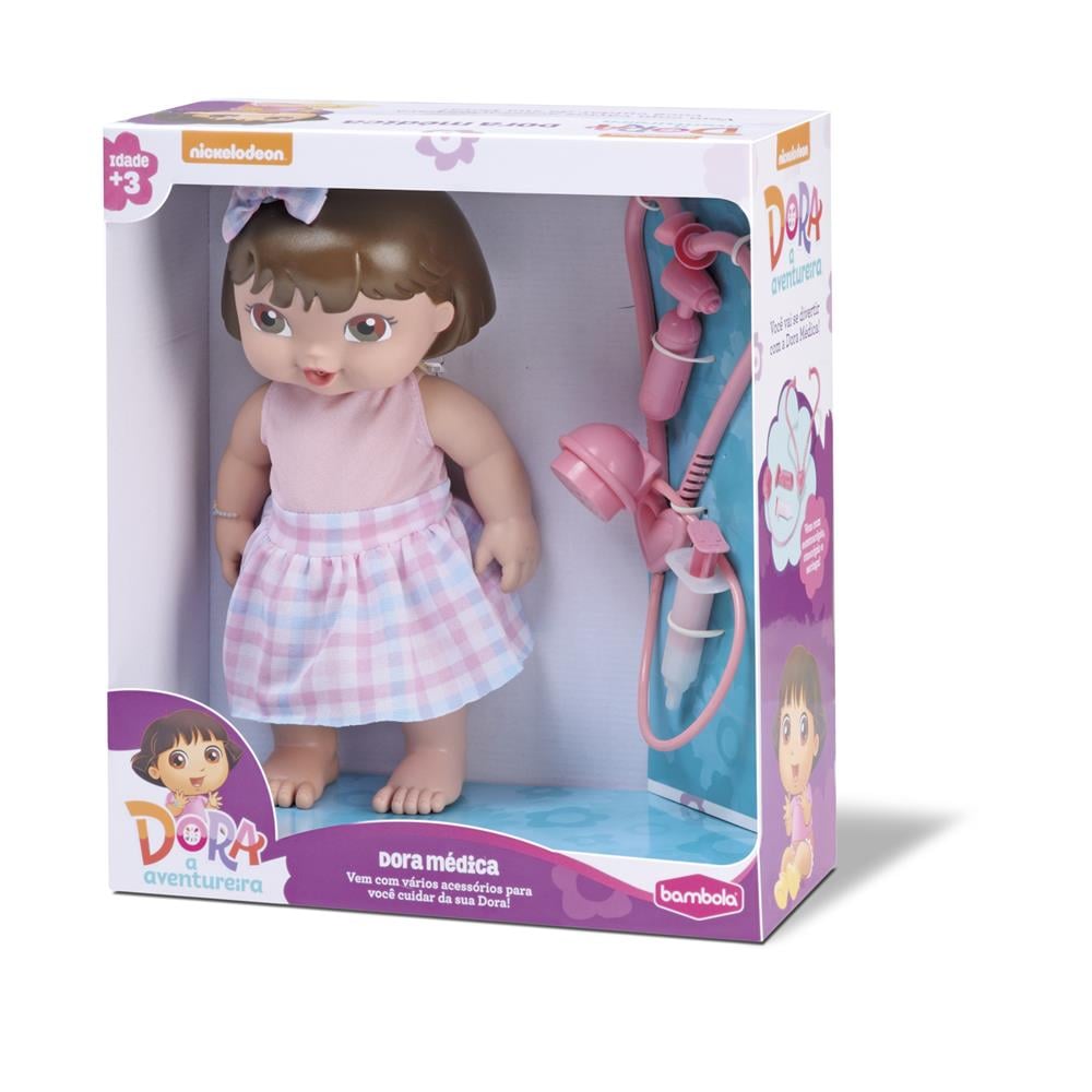 Boneca Dora Aventureira Dodói 659 - Bambola Brinquedos - lojasmel