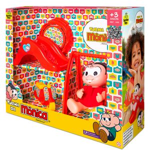 Mini Playground Com Boneca Turma da Mônica - Samba Toys