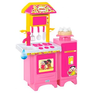 Mini Cozinha Completa Turma da Mônica Com Acessórios - Magic Toys