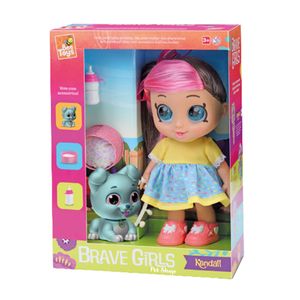 Boneca Brave Girls Kendall Pet - Bee Toys