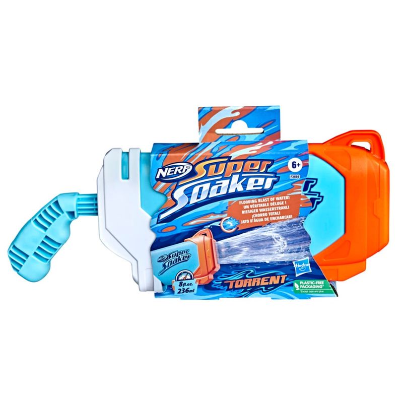 Lancador de Agua Nerf Super Soaker Torrent Hasbro lojasmel