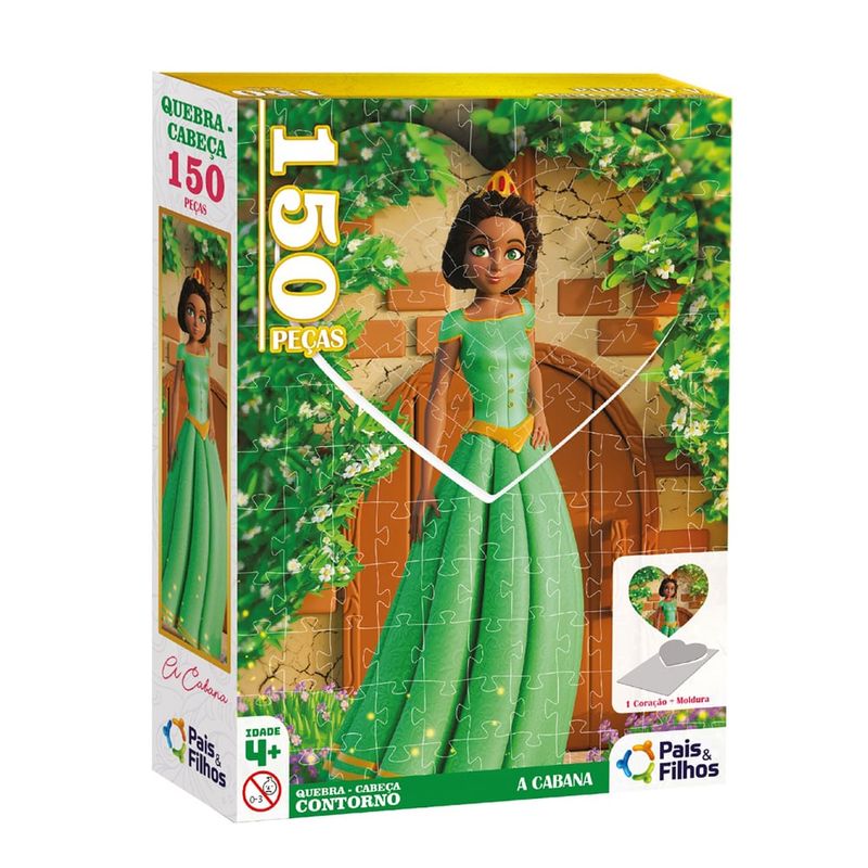 Quebra Cabeça Barbie 150 Peças - Grow