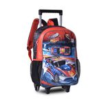 Mochila_Infantil_Com_Carrinho_Fast_Machine_Poliéster_Vermelha_E_Preta_-_Clio_Style