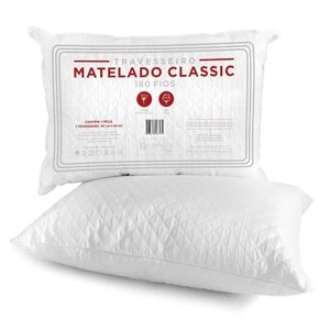 Travesseiro Matelado Poliéster 45x65cm - Decorella
