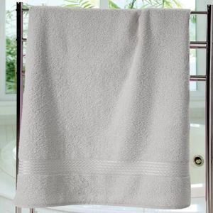 Toalha Banho Felpuda Prisma Liso Cinza 70x140cm - Dohler