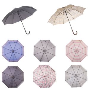 Guarda-Chuva Automático Longo Poliéster Preto ou Estampas Sortidas - Gzt