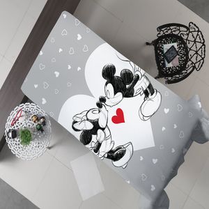 Cobertor Flanela Solteiro Disney Mickey Love 150x220cm - Portallar