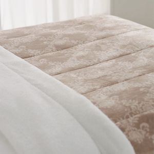 Coberdrom Casal Dupla Face 100% Poliéster Estampado Urupema 200x220cm - Lepper