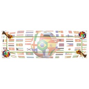Trilho Mesa Copa Bandeiras 143x46cm - Nsw Decor