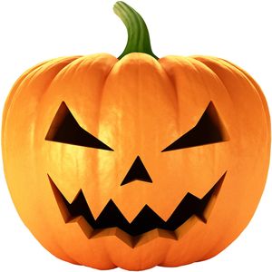 Lugar Americano Corte A Laser Halloween Abóbora Laranja - Nsw Decor