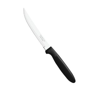 Faca Churrasco Ipanema Inox Cabo Plástico Preta 5" - Tramontina