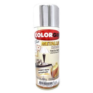 Tinta Spray Metalik Interior Cromado - Colorgin