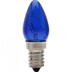 Lâmpada Chupeta  7wx127v E14 Ch24 Azul - Brasfort