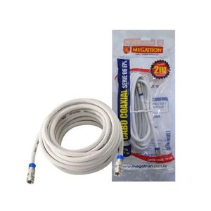 Cabo Coaxial 2 Metros Rg6 Com Conectores - Megatron
