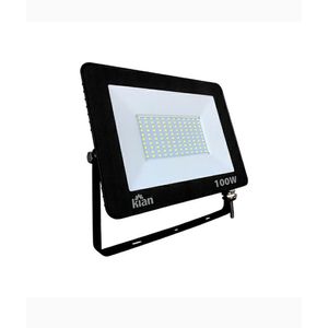 Projetor Led 100w 6500k Ip 65 Bivolt Preto - Kian