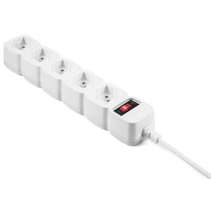 Protetor Eletrônico 5 Tomadas Branco Epe 205 - Intelbras
