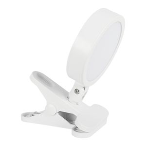 Luminária de Mesa Led Com Presilha Plástico Branco 5000k 6w Bivolt - Ilumi