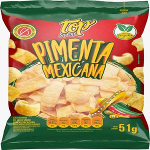 Salgadinho Pimenta Mexicana 51g 102 - Top Snacks