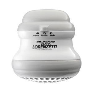 Chuveiro Bello Banho Ultra Cinza Com Cano 220v 5500w - Lorenzetti