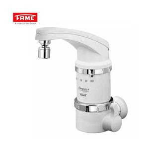 Torneira Elétrica de Parede Elegance 4 Temperaturas Branca 220v 5400W - Fame
