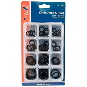 Kit de Anéis O-Ring com 70 Peças Waft