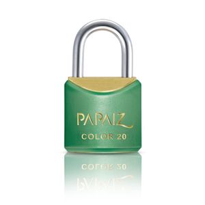 Cadeado Colorido Line CR20 Verde Papaiz