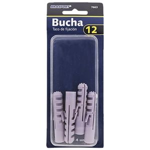 Bucha 12 com 4 Peças - Brasfort
