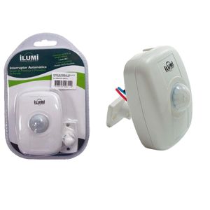 Sensor de Presença com Lente 360° Teto com Articulador Bivolt - Ilumi