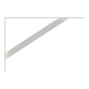 Mão Francesa Leve Branco 27cm - Brasforma