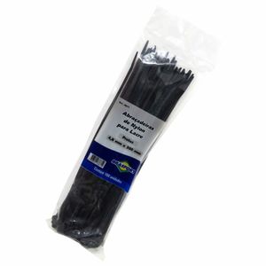 Abraçadeira de Nylon 4,8x300mm Preta 100 unidades - Brasfort