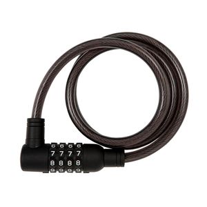 Cadeado Para Bicicleta Espiral Com Segredo - Brasfort