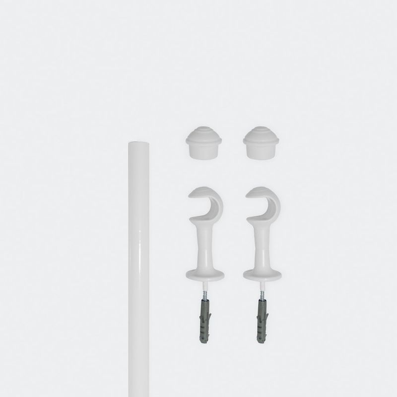 Varão_Kit_Basic_Grosso_2m_Branco_-_Utilimark