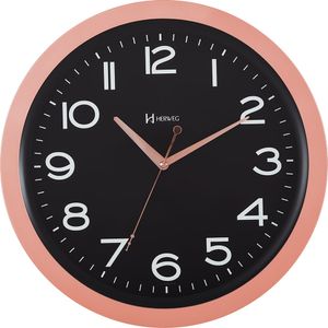 Relógio Parede Redondo Quartz Luxo Rose 319 - Herweg