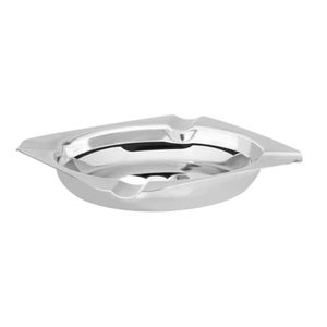 Cinzeiro Aço Inox 11,5x11,5cm - B10