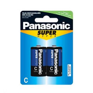 Pilha Zinco Média C Blister Com 1 Unidade 10132 - Panasonic