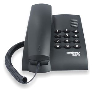 Telefone pleno grafite - Intelbrás