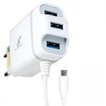 Carregador_Ultra_Rápido_Micro_Usb_4.1a_com_3_Entradas_Usb_-_Tower_Glass